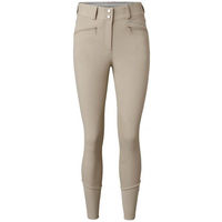 Produktbild von Mountain Horse Damen Reithose Diana mit Knie-Grip in Taupe Größe 40 wasserabweisend