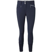 Produktbild von Mountain Horse Damen Reithose Diana Vollbesatz mit Kunstlederbesatz Navy Größe 38