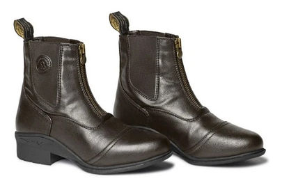 Mountain Horse Damen Reitschuh VEGANZA SIDE ZIP PADDOCK aus Kunstleder – Bild 1 von 13