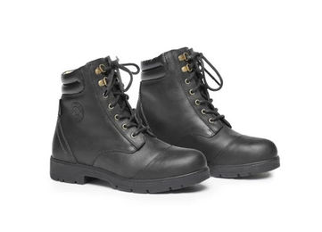 Mountain Horse Damen Reitstiefel Wild River Lace Paddock aus Leder Schwarz Größe 36 – Bild 1 von 11