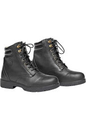 Mountain Horse Damen Reitstiefel Wild River Lace Paddock aus Leder Schwarz Größe 38 EU – Bild 1 von 2