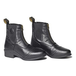 Mountain Horse Damen Reitstiefeletten VEGANZA ZIP PADDOCK aus Kunstleder Schwarz Größe 38 – Bild 1 von 2