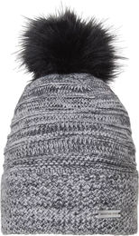 Mountain Horse Damenmütze Silver Star in Grau mit Lurex-Effekt – Bild 1 von 1