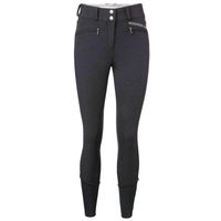 Produktbild von Mountain Horse Diana Damenreithose mit Knie-Grip in Schwarz Größe 44