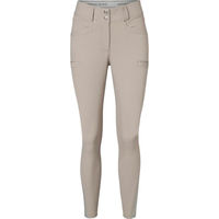 Produktbild von Mountain Horse Estelle Damenreithose Full-Grip Grau Größe 40 wasserabweisend