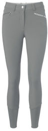 Mountain Horse Ester Breeches Damen Kniebesatzreithose mit HF Grip in Beige oder Grau – Bild 1 von 12