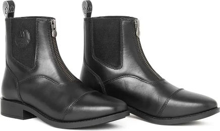 Mountain Horse Freedom Reitstiefel aus Leder mit Frontreißverschluss Schwarz Größe 39 – Bild 1 von 1