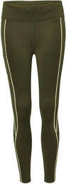 Produktbild von Mountain Horse Jade Tech Reithose für Mädchen mit Fleece für den Winter in Grün Größe 11/12 Jahre