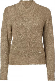 Mountain Horse Leah Damen Pullover aus Bouclé in Schwarz – Bild 1 von 1