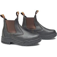 Produktbild von Mountain Horse Protective Jodhpur Reitstiefel aus Leder mit Stahlkappe Unisex