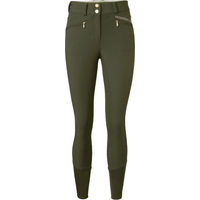 Produktbild von Mountain Horse Reithose Diana Full Grip für Damen in Weiß aus Nylon mit wasserabweisender Funktion
