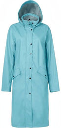 Mountain Horse Reitmantel Mindy Damen Regenmantel Teal Blue XXS – Bild 1 von 1