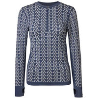 Produktbild von Mountain Horse Reitshirt Damen Magic Tech Blau L/XL