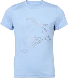 Mountain Horse Reitshirt Lovely für Kinder in Blau – Bild 1 von 1