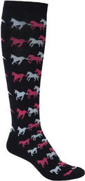 Mountain Horse Reitsocken für Kinder aus Baumwolle Schwarz Größe 30/35 – Bild 1 von 1