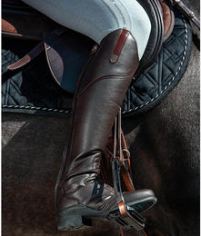 Mountain Horse Reitstiefel aus Kunstleder vegan Braun Größe 37 – Bild 1 von 1