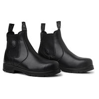 Produktbild von Mountain Horse Reitstiefel Protective Jodhpur XTR Lite aus Leder Schwarz Größe 37 EU mit Stahlkappe