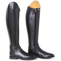 Produktbild von Mountain Horse Serenade Damenreitstiefel aus Leder Schwarz Regular Wide Größe 38