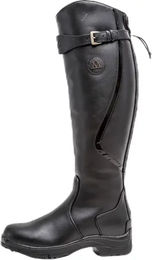 Produktbild von Mountain Horse Snowy River Damenreitstiefel aus Leder wasserdicht Winter Schwarz Größe 39