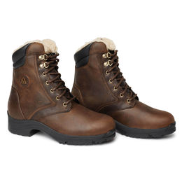 Mountain Horse Snowy River Lace Reitstiefel für Damen aus Leder Braun Waterproof Winter – Bild 1 von 3