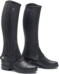 Mountain Horse Soft Rider Minichaps aus Leder Schwarz XL Unisex – Bild 1 von 2