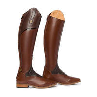 Produktbild von Mountain Horse Sovereign High Rider Damen Reitstiefel aus Leder Braun