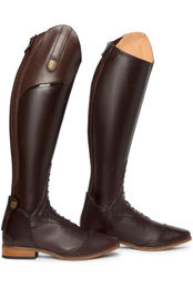 Mountain Horse Sovereign High Rider Damen Reitstiefel aus Leder und Stahl Dunkelbraun Größe 40 – Bild 1 von 2