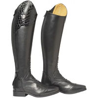Produktbild von Mountain Horse Sovereign Lux TR Damenreitstiefel aus Leder Schwarz Größe 40 Regular Tall