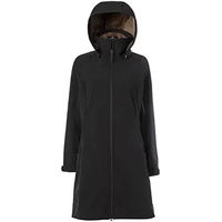 Produktbild von Mountain Horse Stella Softshell Parka für Damen in Schwarz Größe XS wasserabweisend