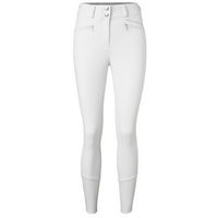 Produktbild von Mountain Horse Turnier Reithose Diana Full Grip für Damen in Weiß aus Nylon und wasserabweisend