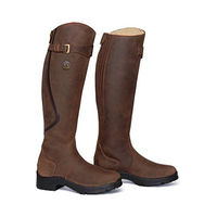 Produktbild von Mountain Horse Unisex Winter Reitstiefel Snowy River aus Leder braun Größe 40 EU