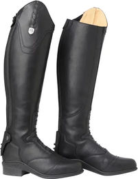Mountain Horse Valkyria Reitstiefel aus Leder Schwarz Regular Wide Größe 42 – Bild 1 von 1