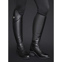 Mountain Horse Veganza Long Riding Boot Damen Reitstiefel aus Kunstleder Schwarz Größe 41 – Bild 1 von 3