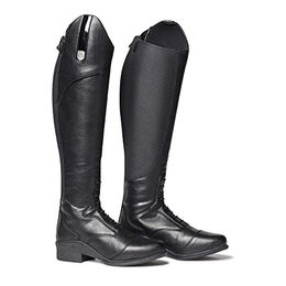 Mountain Horse Veganza Reitstiefel für Damen in Schwarz aus Kunstleder Größe 39 – Bild 1 von 3