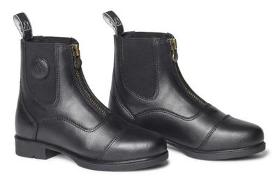 Mountain Horse Veganza Young Paddock Reitstiefel für Kinder aus Kunstleder Schwarz – Bild 1 von 1