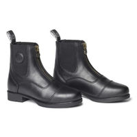 Produktbild von Mountain Horse Veganza Young Paddock Reitstiefel für Kinder aus Kunstleder Schwarz