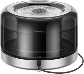 MOVA Trinkbrunnen WF20 Pro aus Edelstahl Schwarz Transparent 3 l – Bild 1 von 3