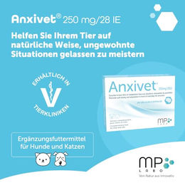 MP Labo Anxivet Beruhigung für Hunde und Katzen 30 Kapseln – Bild 1 von 3