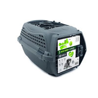 Produktbild von MPETS Transportbox Eco Giro M für Katzen aus Kunststoff in Grau