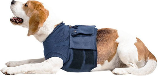 MPS Medical Pet Shirt Oberkörper Shirt für Hunde aus Baumwolle Blau Größe M – Bild 1 von 5