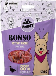 Produktbild von Mr. Bandit Bonso Entenwürfel Hundeleckerli mit hohem Fleischanteil und Monoprotein 500 g