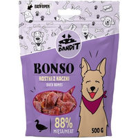 Produktbild von Mr. Bandit Bonso Entenwürfel Hundeleckerli mit hohem Fleischanteil und Monoprotein 500 g