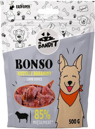 Produktbild von Mr. Bandit Bonso Lammwürfel und Ente Belohnungssnack für Hunde 500 g