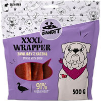 Produktbild von MR. BANDIT Kauknochen Wrapper XXXL für Hunde mit Ente und Rind sowie hohem Fleischanteil 500 g - 500 g