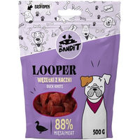 Produktbild von Mr. Bandit Looper Entenknoten Belohnungssnack für Hunde getreidefrei und monoprotein mit hohem Fleischanteil 500 g