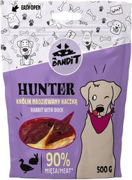 Produktbild von Mr. Bandit Naturkauartikel Kaninchen gefüllt mit Ente für Hunde 500 g - 500 g