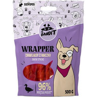 Produktbild von MR. BANDIT Wrapper Kausnack für Hunde Ente und Rind getreidefrei 500 g - 500 g