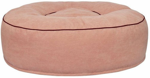 Mr. Cuddles Hundekissen Lilly Rundes Hundebett aus Cord Rosa Größe M 80 cm mit Öko Tex 100 Zertifizierung - 80 cm – Bild 1 von 12
