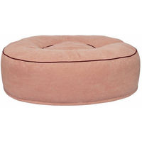 Produktbild von Mr. Cuddles Hundekissen Lilly Rundes Hundebett aus Cord Rosa Größe M 80 cm mit Öko Tex 100 Zertifizierung - 80 cm