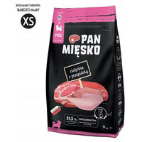 Produktbild von Mr. Meat Welpenfutter Kalbfleisch mit knusprigen Wachteln